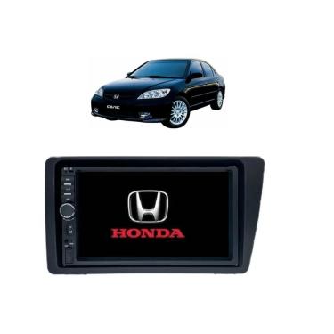 Imagem de Kit Multimídia Civic 2001 / 2005 7 Pol Carplay AndroidAuto USB BT - First Option 7810HCPAA