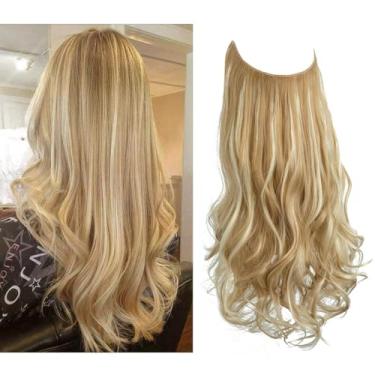 Imagem de Aplique de Cabelo Feminino Longo Alongamento Extensões para Mulheres (Modelo 33, 18 Polegadas (45 cm))