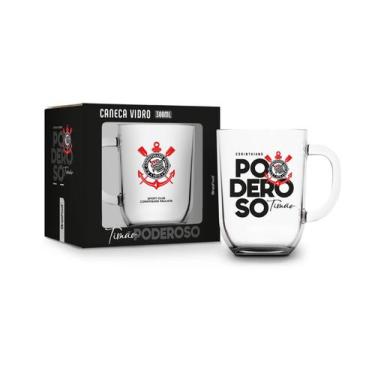 Imagem de Caneca vidro toronto color corinthians - BRASFOOT