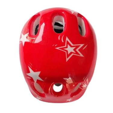 Imagem de oshhni Capacete de ciclismo para crianças Capacete de bicicleta Capace, Vermelho