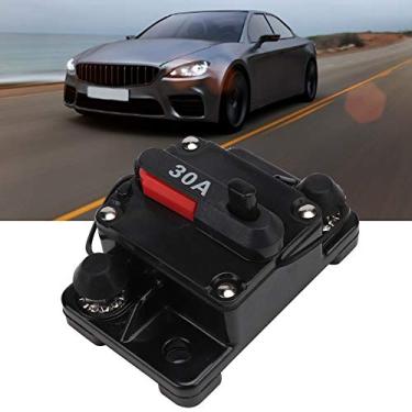 Imagem de Protect Your Car Stereo with 12V Resettable Inline Circuit Breaker SelfRecovery Fuse Available in 30A/40A/60A Options (30A)
