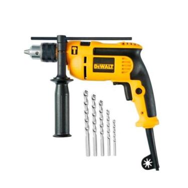 Imagem de Furadeira De Impacto 1/2 13mm 710w Dwd502 Dewalt C/ Kit 5 Brocas Dewal