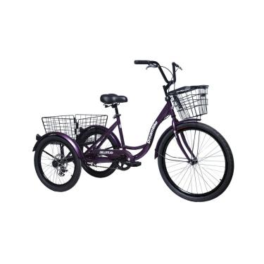 Imagem de Triciclo Deluxe Roxo - Dream Bike