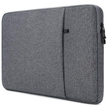 Imagem de NIDOO Capa protetora para laptop de 13 a 14 polegadas para MacBook Pro de 14 polegadas M4 M3 M2 M1 / Surface Laptop Studio de 14,4 polegadas / ThinkPad X1 Carbon / P14s T14 L14 E14 / HP, cinza escuro