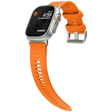Imagem de Pulseira esportiva Enduro Max para Apple Watch Ultra 2 de 49 mm – Ultralarga, pulseira de silicone impermeável para Apple Watch, resistente e segura, respirável e à prova de suor para iWatch (ultra