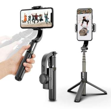 Imagem de Tripé para Celular com Selfie Stick Bluetooth - Antivibração