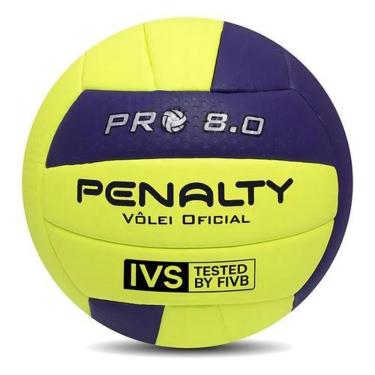Imagem de Bola Vôlei Penalty 8.0 Ivs Tested By Fivb Pro Ix Cor Amarelo Tamanho Único-Unissex