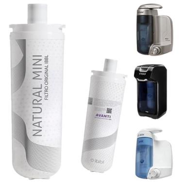 Imagem de Refil Natural Mini Avanti e Mio Filtro Para Purificador Água IBBL Orig