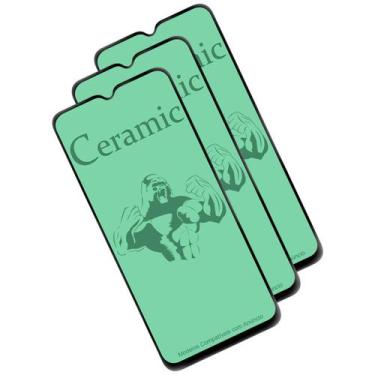 Imagem de Kit 3 Película De Ceramica Nano Gel Frontal 3D 9D Para Redmi 13C 6.74 