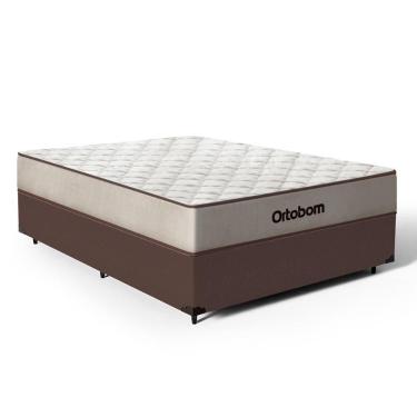 Imagem de Cama Box com Colchão de Espuma D60 Double Face Force Dream - Ortobom Casal 138cm