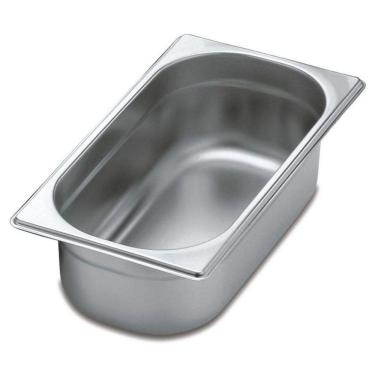 Imagem de Kit 4 Cubas Gastronomica Inox Gn 1/3 X 100mm (325x176mm) - Brasinox