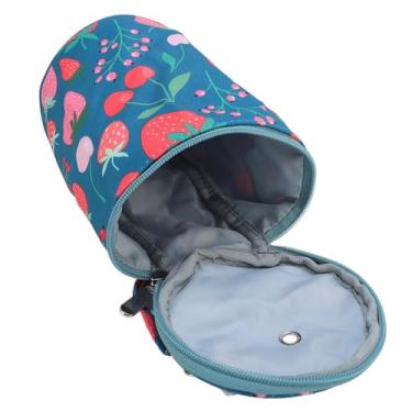 Imagem de Bolsa de Armazenamento de Fios de Abertura Circular Segura e Durável de Pano Oxford, Portátil Com Sacola Superior, Alça de Gancho de crochê de Fios para Uso Diário de Viagem