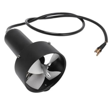 Imagem de Propulsor Subaquático, 12 a 25,2V Hélice do Propulsor de Ligas de Liga de Alumínio Com 4 Lâminas para Barcos de Caiaques Robôs Submarinos de Barcos (Cw)