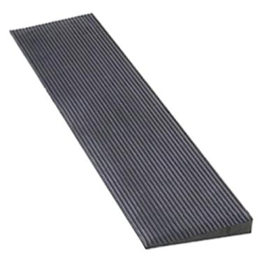 Imagem de Limiar de borracha para rampa, rampa móvel, rampa de limiar, rampa para cadeira de rodas, rampa de borracha resistente, rampa de entrada de scooter antiderrapante, rampa de freio de entrada (preto 90