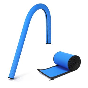 Imagem de Capas de corrimão de piscina antiderrapante para corrimão de piscina com zíper e alça de piscina para protetor de manga de piscina (1,8 m, 1)