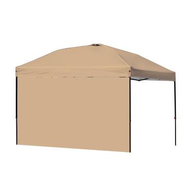 Imagem de MOQI Parede lateral de 3 x 3 m para tenda de dossel parede solar para barraca pop-up com perna reta, 1 pacote apenas parede lateral (cáqui)