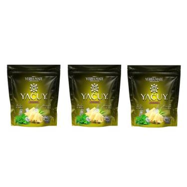 Imagem de Kit 3 Erva Mate para Tererê Abacaxi e Menta Yacuy 500g