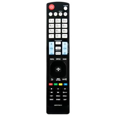 Imagem de AKB73755414 Controle remoto de substituição compatível com LG TV 42LY760H 47LN549E 47LP870H 47LP870HUA 47LP870H-UA 47LY560H 47LY560HUA 47LY560H-UA 47LY570H 47LY570HUA 47LY57 0H-UA 47LY750H 47LY760H