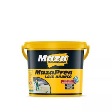 Imagem de Tinta Impermeabilizante Mazapren Laje Branco 3,6Kg Maza