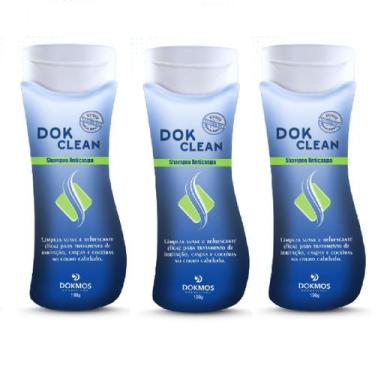 Imagem de Kit 3 Shampoo Dok Clean Anticaspa - 190ml - Dokmos