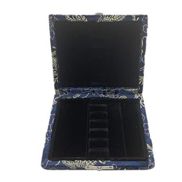 Imagem de Amagogo Suporte para palhetas de oboé, caixa de clarinete e saxofone com espaço para 3 ou 6 palhetas, Azul, Seis