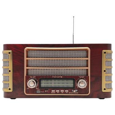 Imagem de Rádio Portátil FM AM SW com USB, TF e Bluetooth Tomate MTJ2013  Versat
