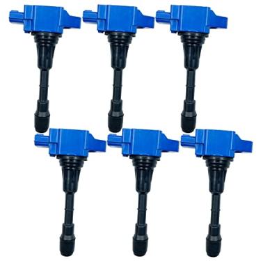 Imagem de GP POWER Bobina De Ignição Uf550 22448Ja10C 22448-Ja10A Uf-550 Conjunto 6 Compatível Com Infiniti Ex35 Fx35 G25 G35 Jx35 M35 M35H Q50 Nissan 350Z Altima Maxima Murano Pathfinder Quest 2.5 3.5 V6 Vq2