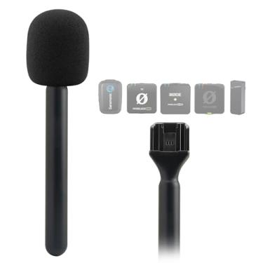 Imagem de JCMOYUTY Suporte Para Microfone Rode, Comica Boomx-D2 Vimo C3 / Godox Movelink M2 Ii Saramonic Blink500B2 + Adaptador De Alça Sem Fio Shure Movemic Lav