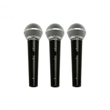 Imagem de Microfone Ls 50 Dinamico Kit Com 3 Unidades