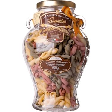 Imagem de Macarrão Italiano Anfora Fidanzati Tricolore La Fabbrica Della Pasta Di Gragnano 1kg