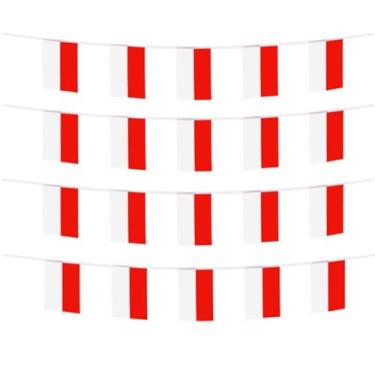 Imagem de FFILL Bandeira da Indonésia, mini bandeira da Indonésia, faixa pequena, para festas, lojas e bares e celebrações do dia internacional (Indonésia)