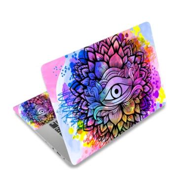 Imagem de Decalque adesivo para laptop de película, 12" 13" 13,3" 14" 15" 15,4" 15,6" Capa protetora de adesivo para laptop Toshiba Hp Samsung Dell Apple Acer Leonovo Sony Asus Notebook, Colorful Eye