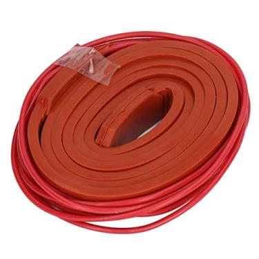 Imagem de aqxreight Corrente de Aquecimento de Silicone Aquecedor Flexível para Tubo de óleo 15x1000mm 40w DC24V (DC24V)