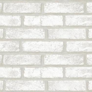 Imagem de Papel de Parede Adesivo PREMIUM 5 metros = 1 Rolo de 5m X 45cm Tijolinho Branco 3d Envelopamento Quarto, Sala, Cozinha