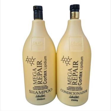 Imagem de Kit Mega Repair Profisssional Life Hair Cabelos Tratados lavatorio 2,5