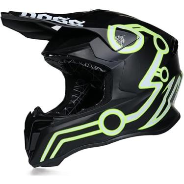 Imagem de Capacete De Mtb Integral Capacete De Motocross Off Road Professiol Atv Cross Mtb Dh Racing Motocicleta Dirt Bike, CC06, M/57-58cm
