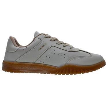 Imagem de Tenis Casual Feminino Moleca 5817.101 OffWhite, 36, Offwhite