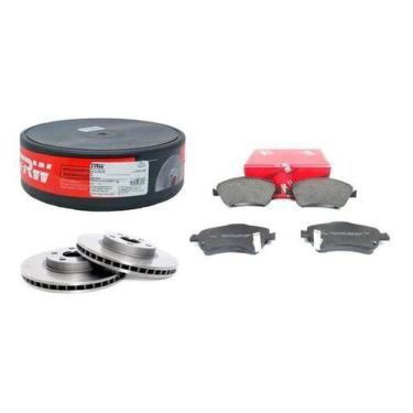 Imagem de Disco E Pastilha Freio Dianteiro Corolla 2009 2010 Trw RCDI07910 / RCP