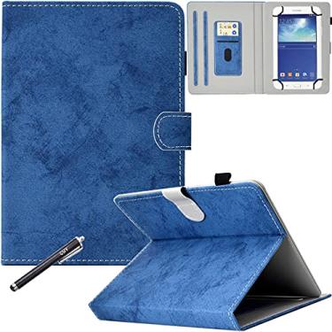Imagem de Capa universal para tablet de 9 a 10,5 polegadas, capa com suporte de couro PU Newshine para iPad 9,7 2017/2018, Galaxy Tab S2/S3 9,7, Amazon Kindle Fire HD 10 e outros modelos de 9/9,7/10,1/10,1/10,5