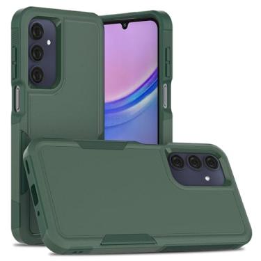 Imagem de Futanwei Capa para celular Bark A16 [cantos com absorção de choque] [proteção contra quedas de grau militar] Capa protetora robusta de camada dupla para smartphone infantil Bark-Phone-A16, verde
