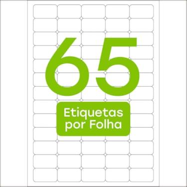 Imagem de Tilibra - Etiqueta adesiva inkjet/laser A4 21,2mmX38,26mm TBA4251 1.625 unidades
