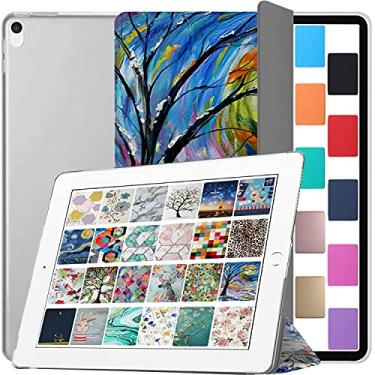 Imagem de DuraSafe Cases Capa traseira transparente para iPad Pro 12.9 2 Gen A1670 MQDC2LL/A MQDD2LL/A MQDA2LL/A A1671 MP6H2LL/A MP6J2LL/A MP6G2LL/A MPL02LL/A MPL12LL/A A1821 MQEF2LL/A MQED2LL/A - Emblema