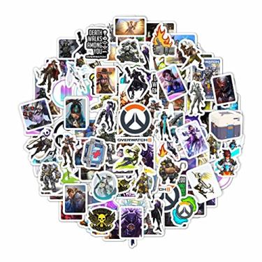 Imagem de BulbaCraft 102 adesivos de videogame - decalques para laptop, mercadoria de jogos, conjunto de figuras e pôsteres