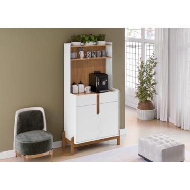 Imagem de Aparador Cantinho Do Café Lizz 2 Portas - 6 Cores - CASA D