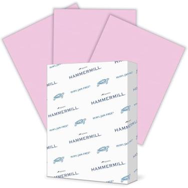Imagem de Hammermill Papel colorido, papel de impressora lilás de 9 kg, resma de 21 x 28 cm (500 folhas) - Feito nos EUA, papel pastel, 102269C