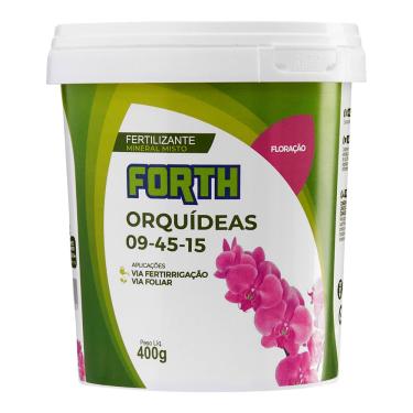 Imagem de Fertilizante Adubo Forth Peters Floração 09-45-15 400 Gr- Balde