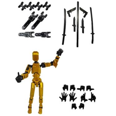 Imagem de Kit De Montagem Brinquedo Articulado Dummy 13 | Diversas Cores Com Acessorios e Ima