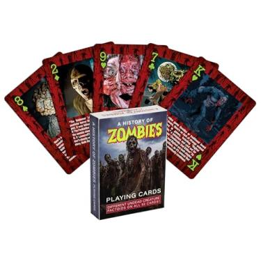 Imagem de Paradise Cay Publications, Inc. Playing Cards - Standard 52 Card Deck (A History of Zombies)