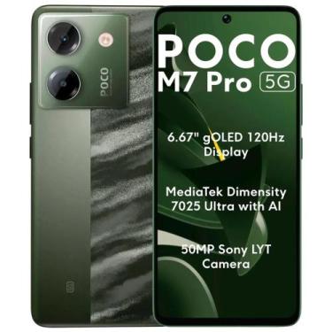 Imagem de SMARTPHONE Poco M7 Pro 5G NFC Dual SIM de 512GB 12GB RAM de 6.67 502MP