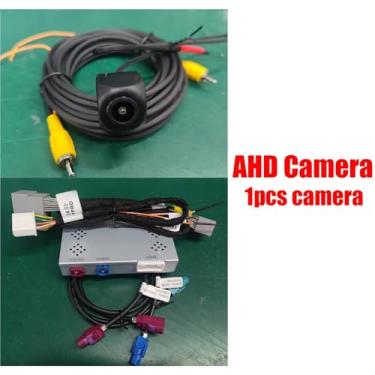 Imagem de Compatível com MG4 EV Decodificador de câmera Linha de estacionamento dinâmica Carro AHD Câmera de ré com visão traseira Suporte para sensor de estacionamento Plug and Play(Rear View Camera)